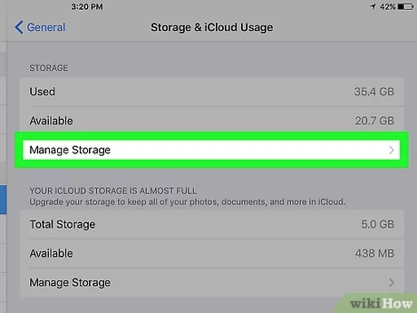 How to clean up your ipad storage